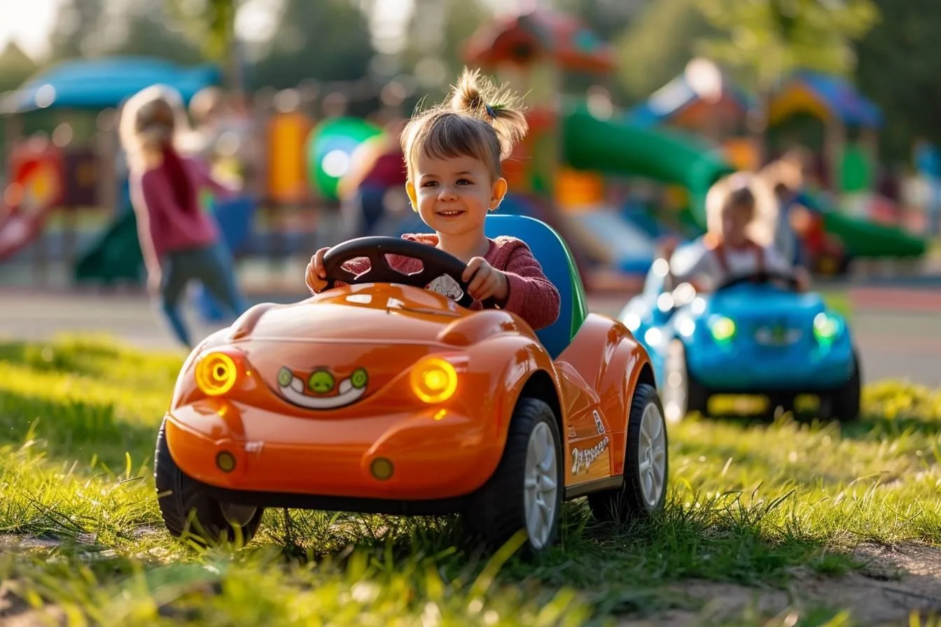 Comment fonctionne une voiture électrique pour enfant ?
