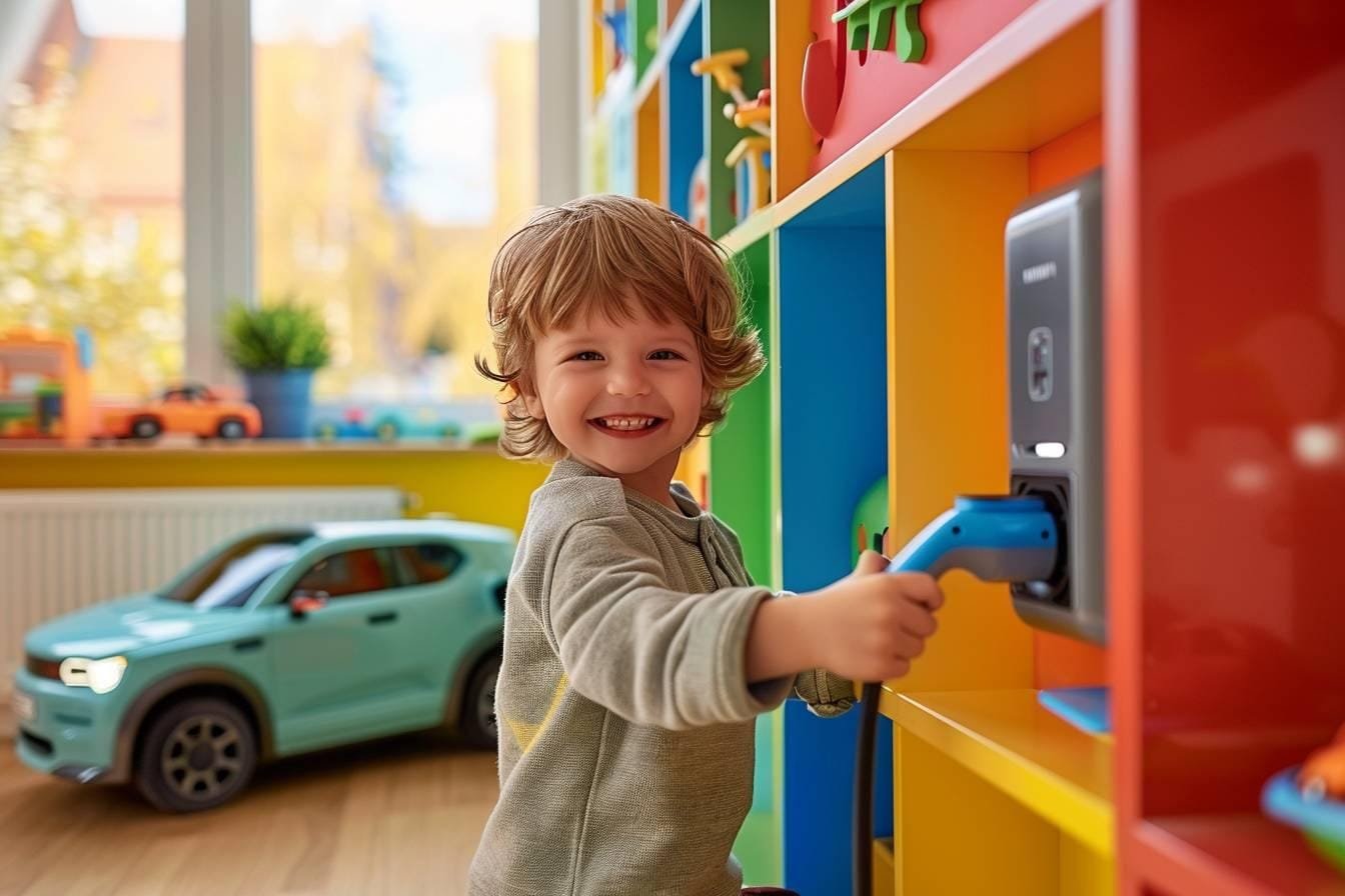 comment recharger voiture electrique enfant
